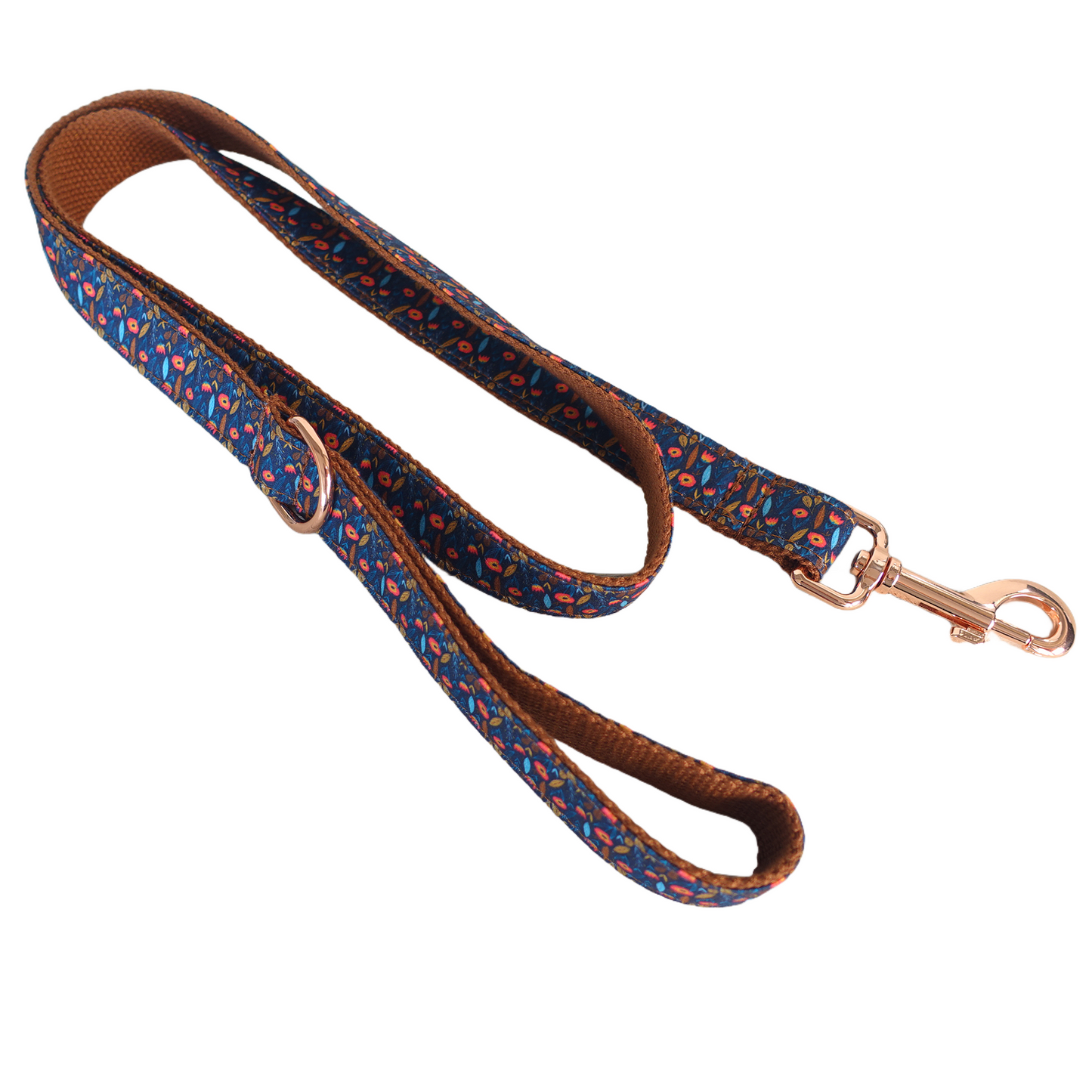 Colorful Fower Custom Dog Collars, Personalized Puppy Collar, Bowtie, Leash