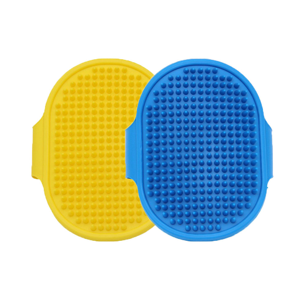2PCS  Pet Bath Brush Pet Grooming Shampoo Brush
