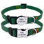 Personalized Nylon Cat Collar 2 Pack Set