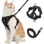 Reflective Cat Harness, Adjustable Kitten Harness and Leash Set