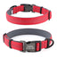 Comfortable Adjustable Reflective Dog Collar - Engravedable