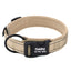 Adjustable Breathable Nylon Dog Collar with Free Engraving