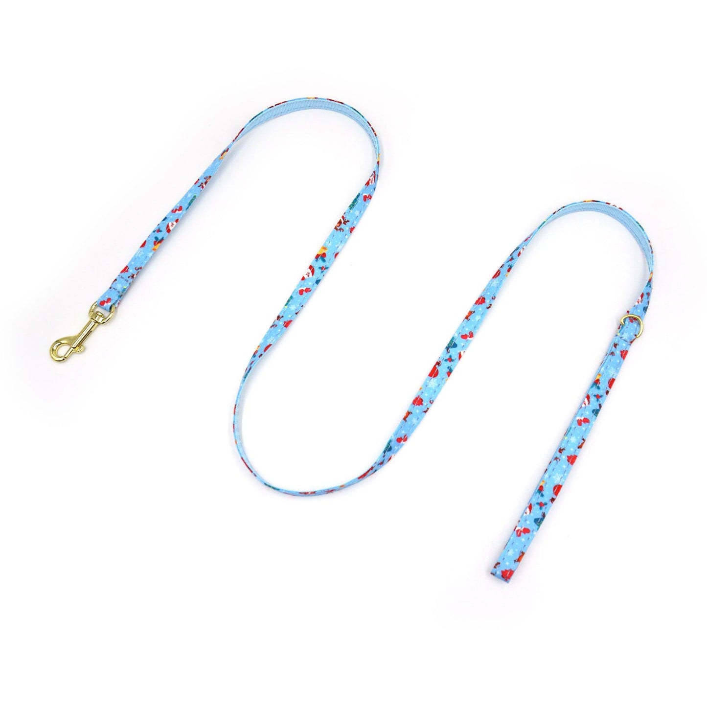 Personalized Christmas Cat Collar with Leash and Bowtie