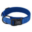 Adjustable Breathable Nylon Dog Collar with Free Engraving