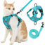 Reflective Cat Harness, Adjustable Kitten Harness and Leash Set