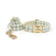 Customized Plaid Dog Collar - Engraved Pet Collar