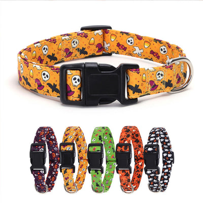 Adjustable Halloween Dog Collars