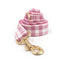 Customized Plaid Dog Collar - Engraved Pet Collar