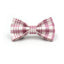 Customized Plaid Dog Collar - Engraved Pet Collar