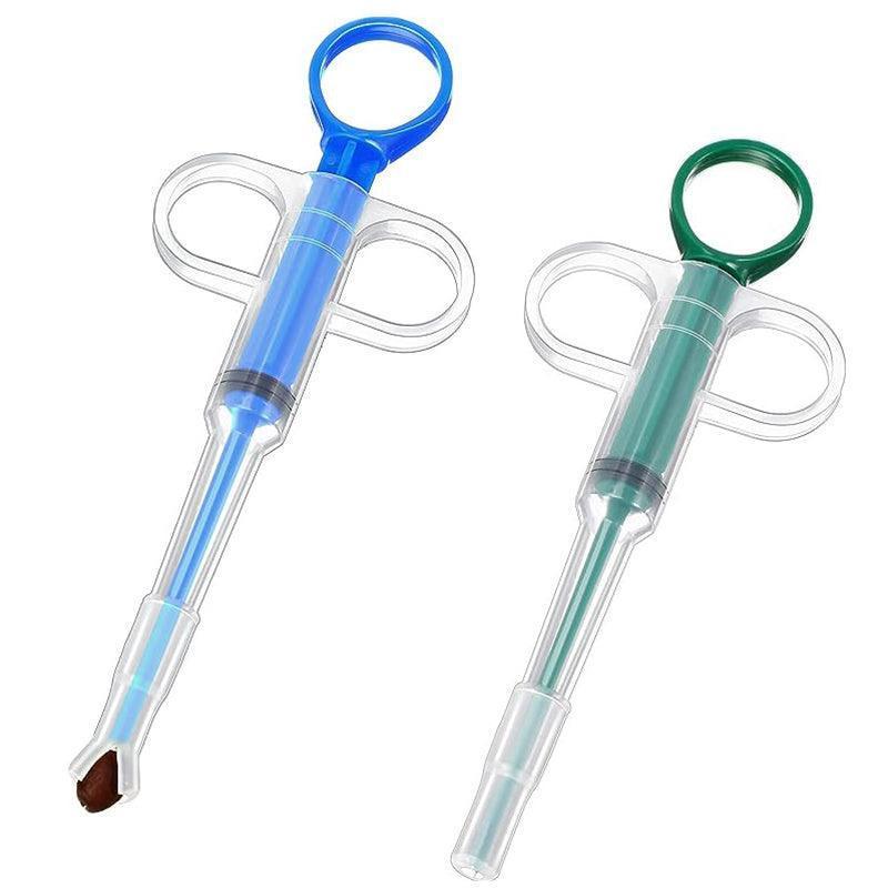 2 Pieces Pet Plunger Solid Pills Gun Pet Pill Dispenser - iTalkPet