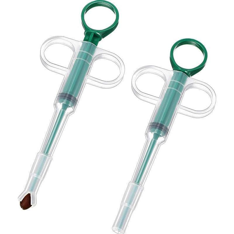2 Pieces Pet Plunger Solid Pills Gun Pet Pill Dispenser - iTalkPet