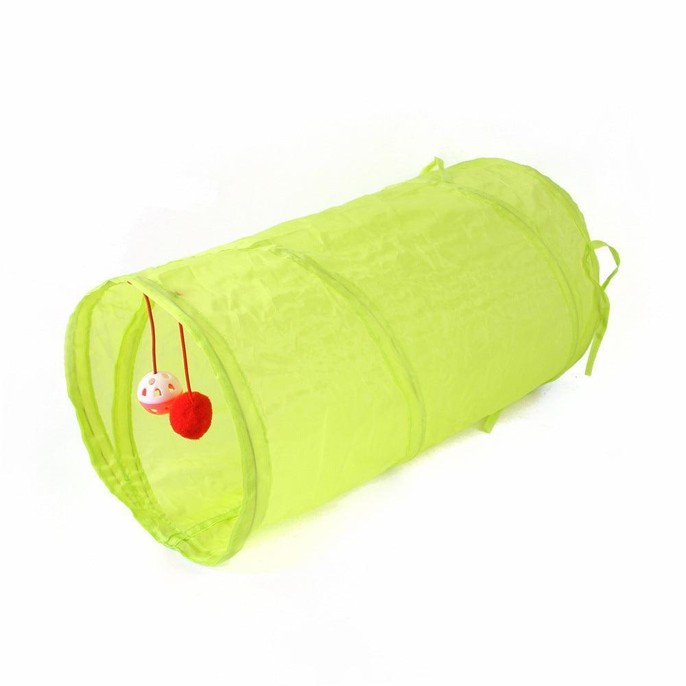 2 Way Collapsible Port Cat Tunnel Tube Toy - iTalkPet