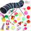 22 pcs Cat Toys - Cat Feather Teaser - Wand Interactive Feather Toy Fluffy Mouse - iTalkPet