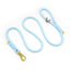 Personalized Leather Dog Collars with Leash and Poop Bag Set