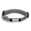 Fully Reflective Soft Personalized Dog Collar, Plastic Buckle
