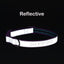 Polyester Cotton Reflective Personalised Engraved Dog Collar