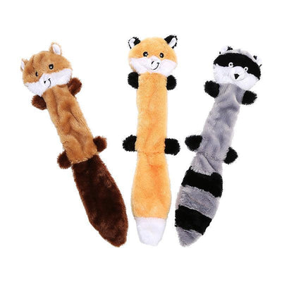 3 Pack Squeaky Plush Dog Toy - iTalkPet