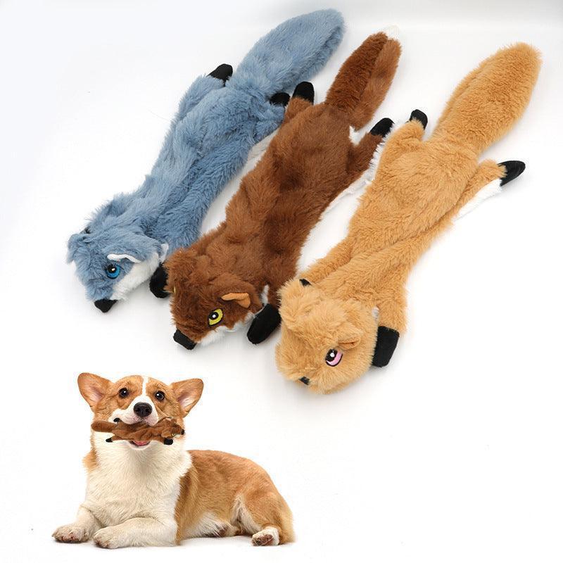 3 Pack Squeaky Plush Dog Toy - iTalkPet