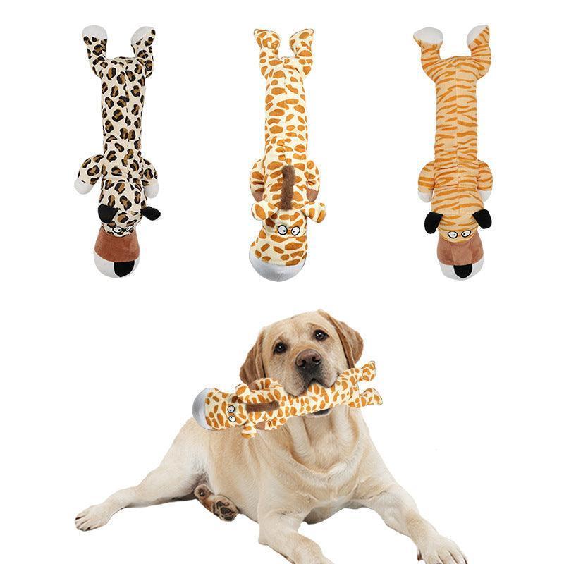 3 PCS Squeaky Plush Dog Chew Toys - iTalkPet