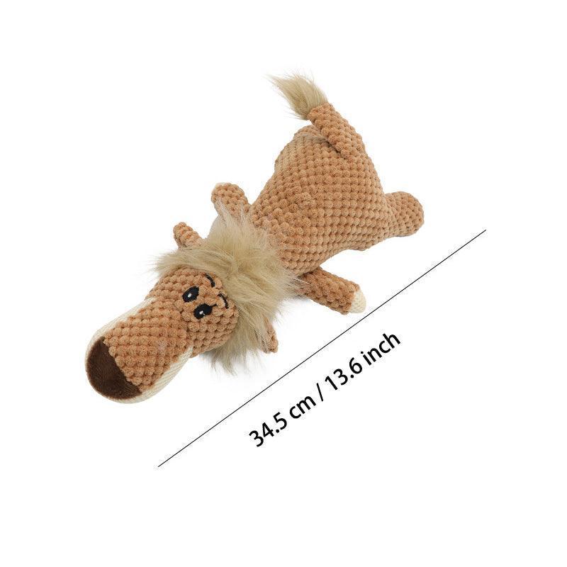 3 PCS Squeaky Plush Dog Chew Toys - iTalkPet