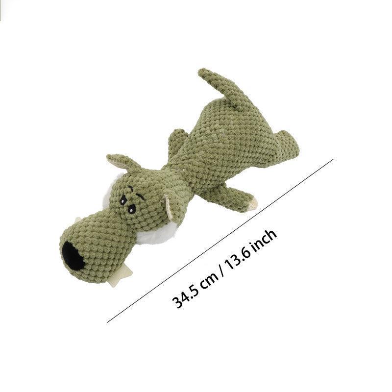 3 PCS Squeaky Plush Dog Chew Toys - iTalkPet