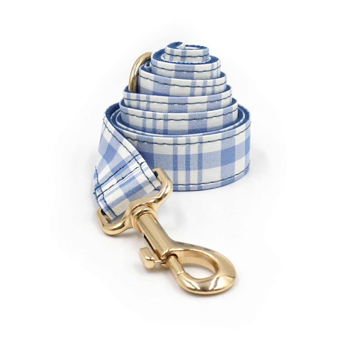 Customized Plaid Dog Collar - Engraved Pet Collar