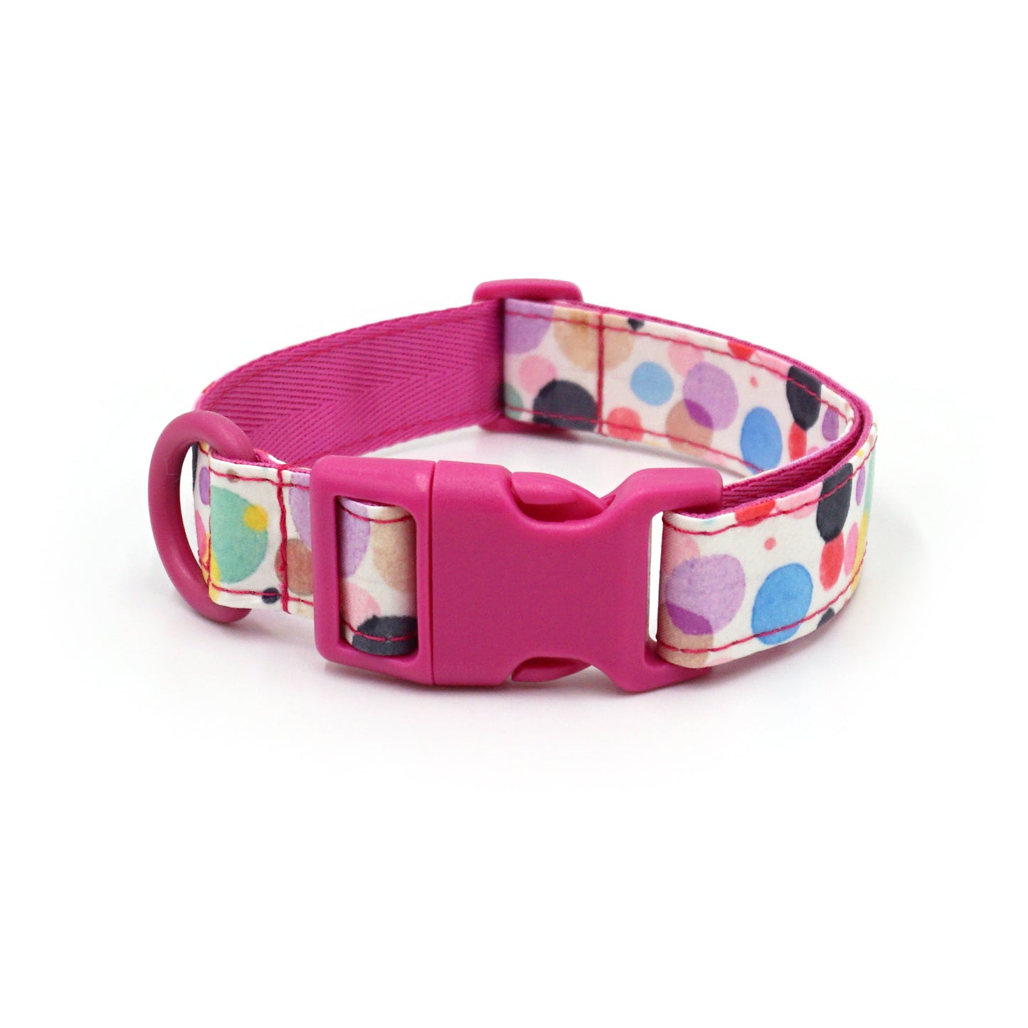 Custom Engraved Color Plastic Buckle Pet Collars - Personalized ID Collar