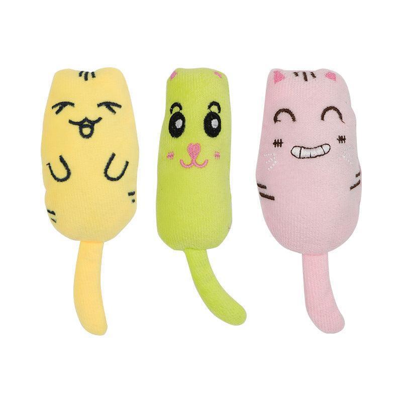 3PCS Cute Catnip Cat Toys - iTalkPet