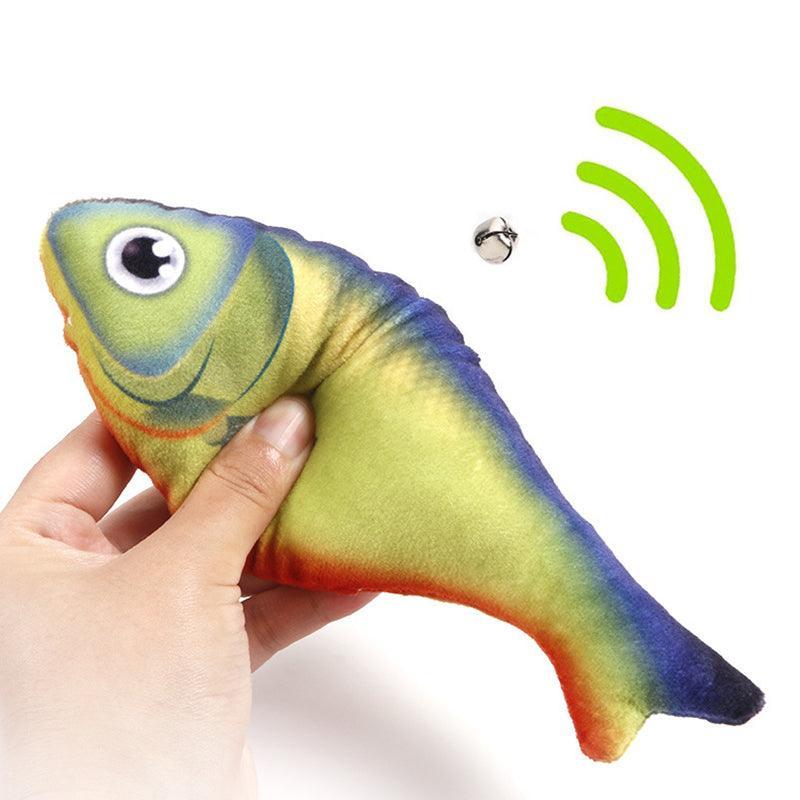 3Pcs Fish Plush Catnip Cat Toy - iTalkPet