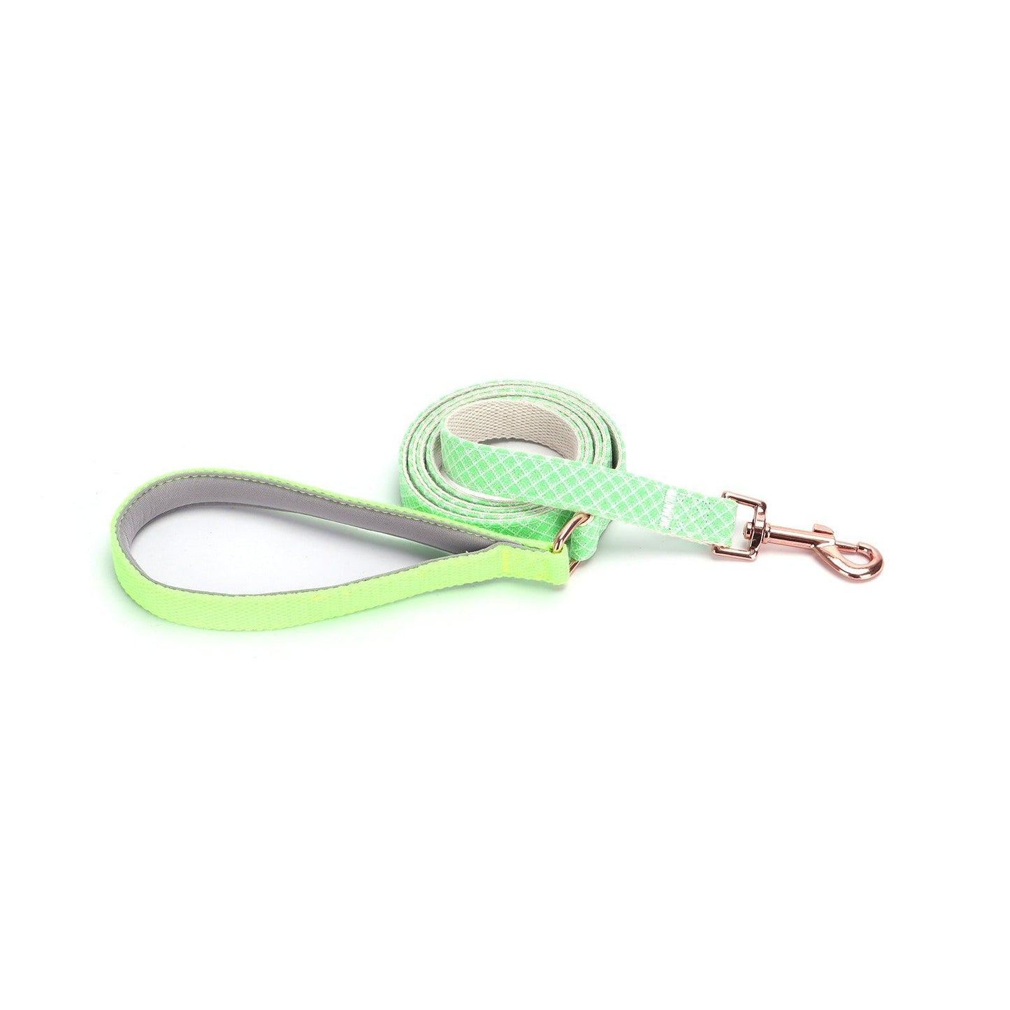 Cotton Webbing Bling Plaid Custom Engraved Dog Collar