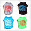 4PCS Dog Summer Sweatshirt Puppy Cute Vest for Small Pet - iTalkPet