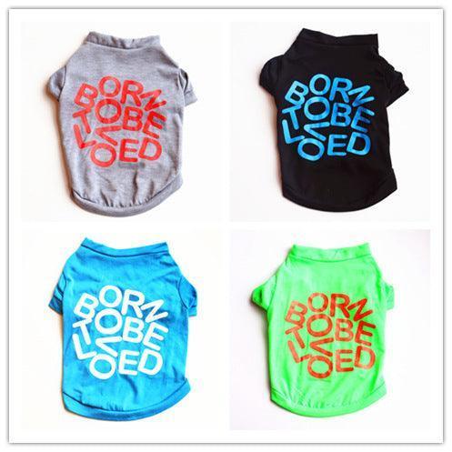 4PCS Dog Summer Sweatshirt Puppy Cute Vest for Small Pet - iTalkPet