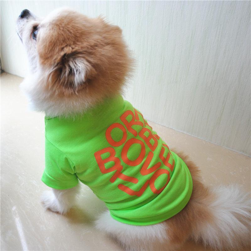 4PCS Dog Summer Sweatshirt Puppy Cute Vest for Small Pet - iTalkPet