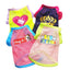 4PCS Dog Summer Sweatshirt Puppy Cute Vest for Small Pet - iTalkPet
