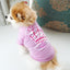 4PCS Dog Summer Sweatshirt Puppy Cute Vest for Small Pet - iTalkPet