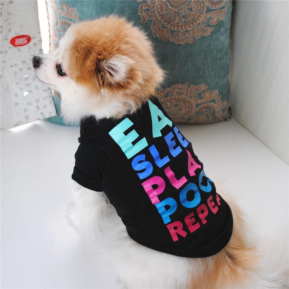 4PCS Dog Summer Sweatshirt Puppy Cute Vest for Small Pet - iTalkPet