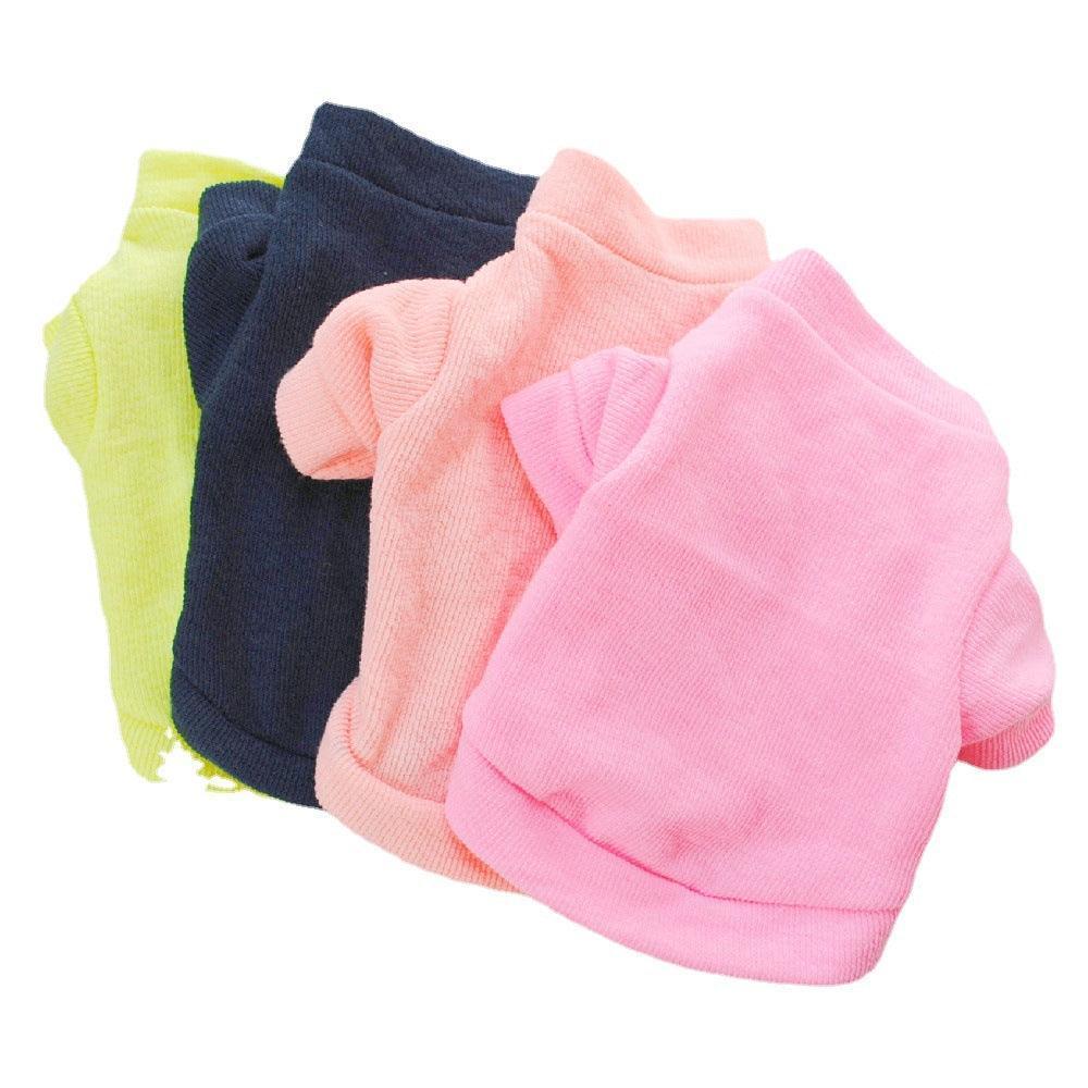 4PCS Dog Summer Sweatshirt Puppy Cute Vest for Small Pet - iTalkPet
