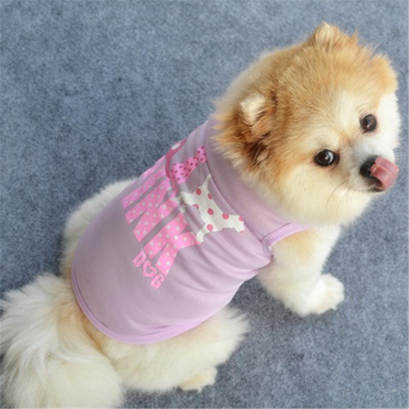 4PCS Dog Summer Sweatshirt Puppy Cute Vest for Small Pet - iTalkPet