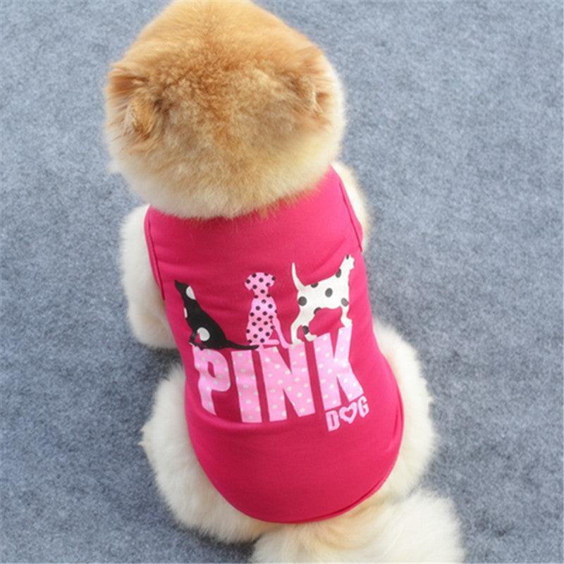 4PCS Dog Summer Sweatshirt Puppy Cute Vest for Small Pet - iTalkPet