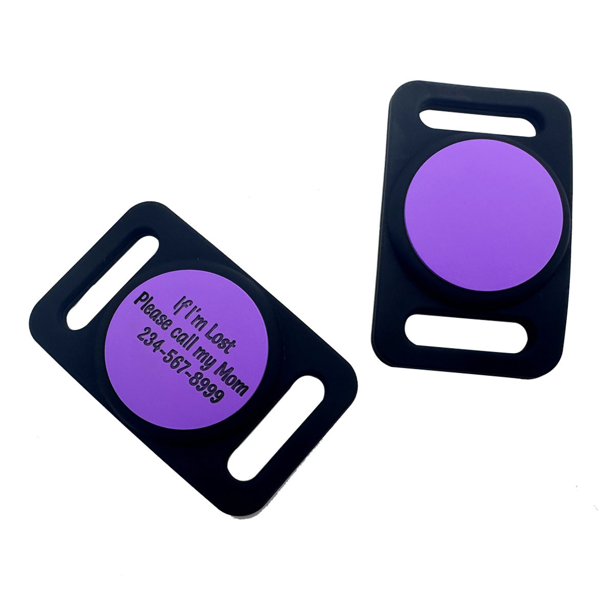 Custom Engraved Airtag Dog Collar Holder - Personalized Airtag Case for Pet Collar