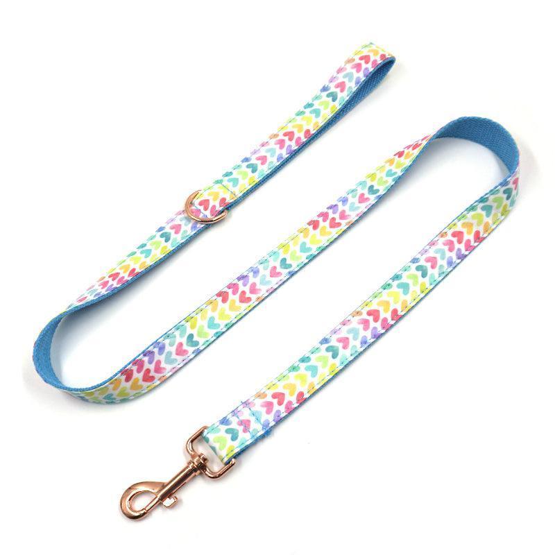 5 PCS Personalized Dog Collar & Harness Leash Set - iTalkPet