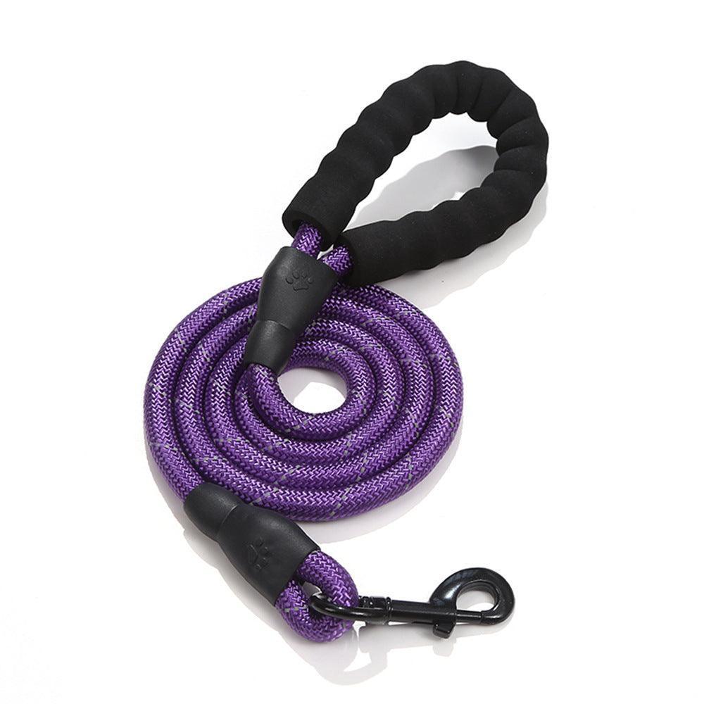 5FT Dog Leash with Comfortable Padded Handle and Highly Reflective Threads - iTalkPet