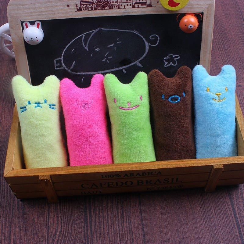 5Pcs Catnip Toy Bite Resistant Chew Toys for Cat - iTalkPet