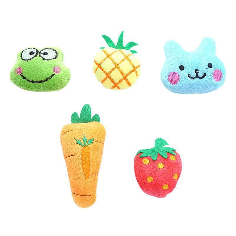 5PCS Cute Catnip Cat Toys - iTalkPet