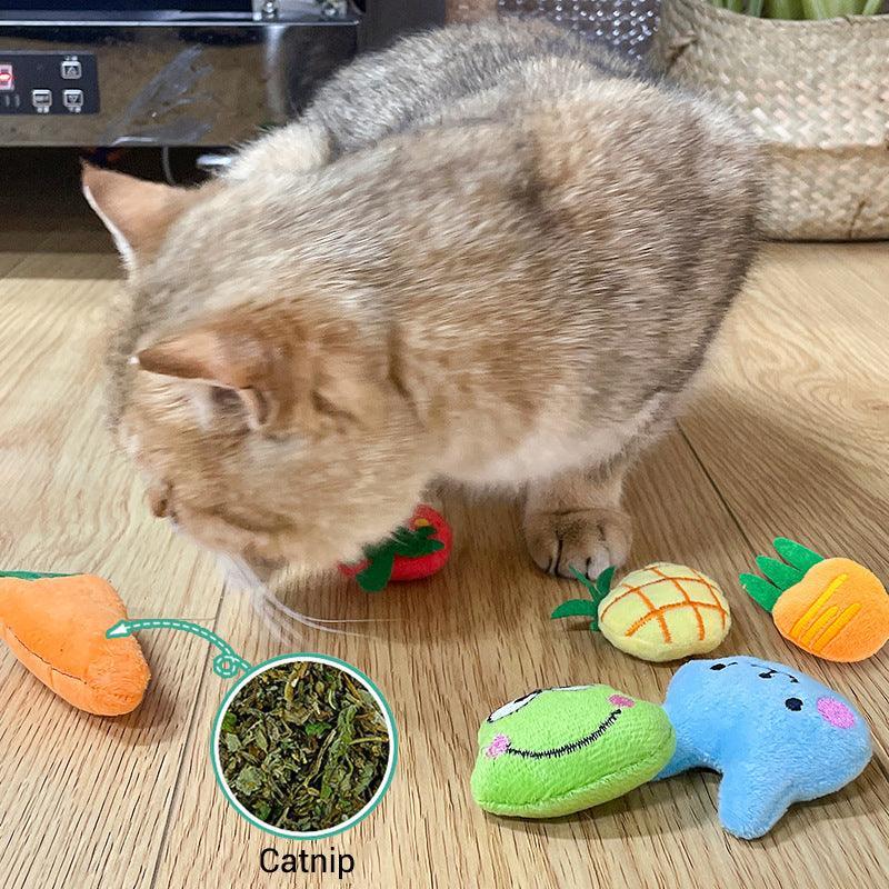 5PCS Cute Catnip Cat Toys - iTalkPet