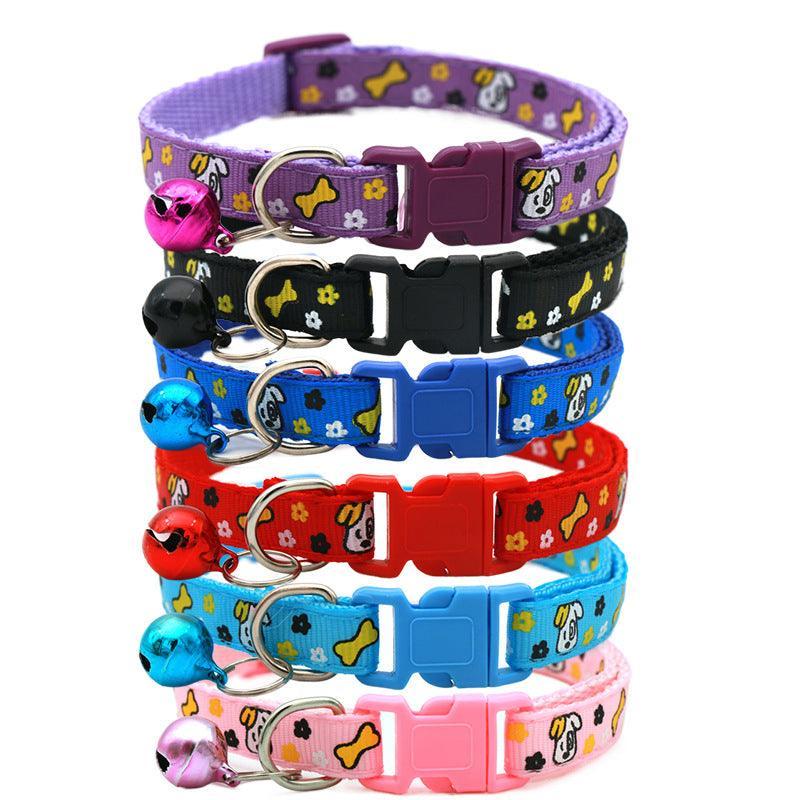 6 PCS Adjustable Cat Collar with Bell - iTalkPet
