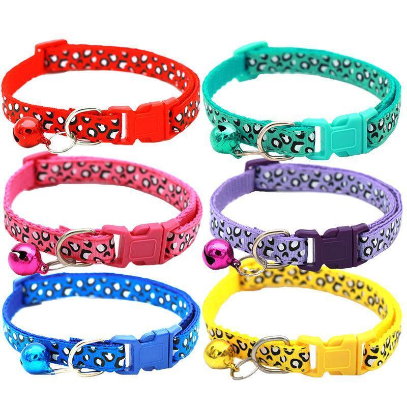 6 PCS Adjustable Cat Collar with Bell - iTalkPet