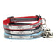 PU Leather Reflective Personalized Cat Collars with Name Tag - iTalkPet