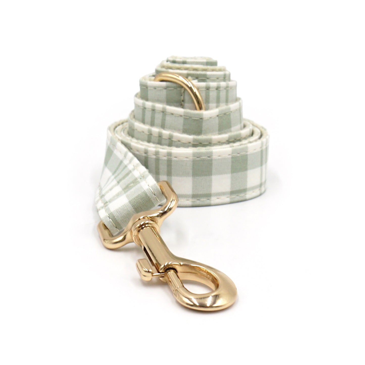 Customized Plaid Dog Collar - Engraved Pet Collar