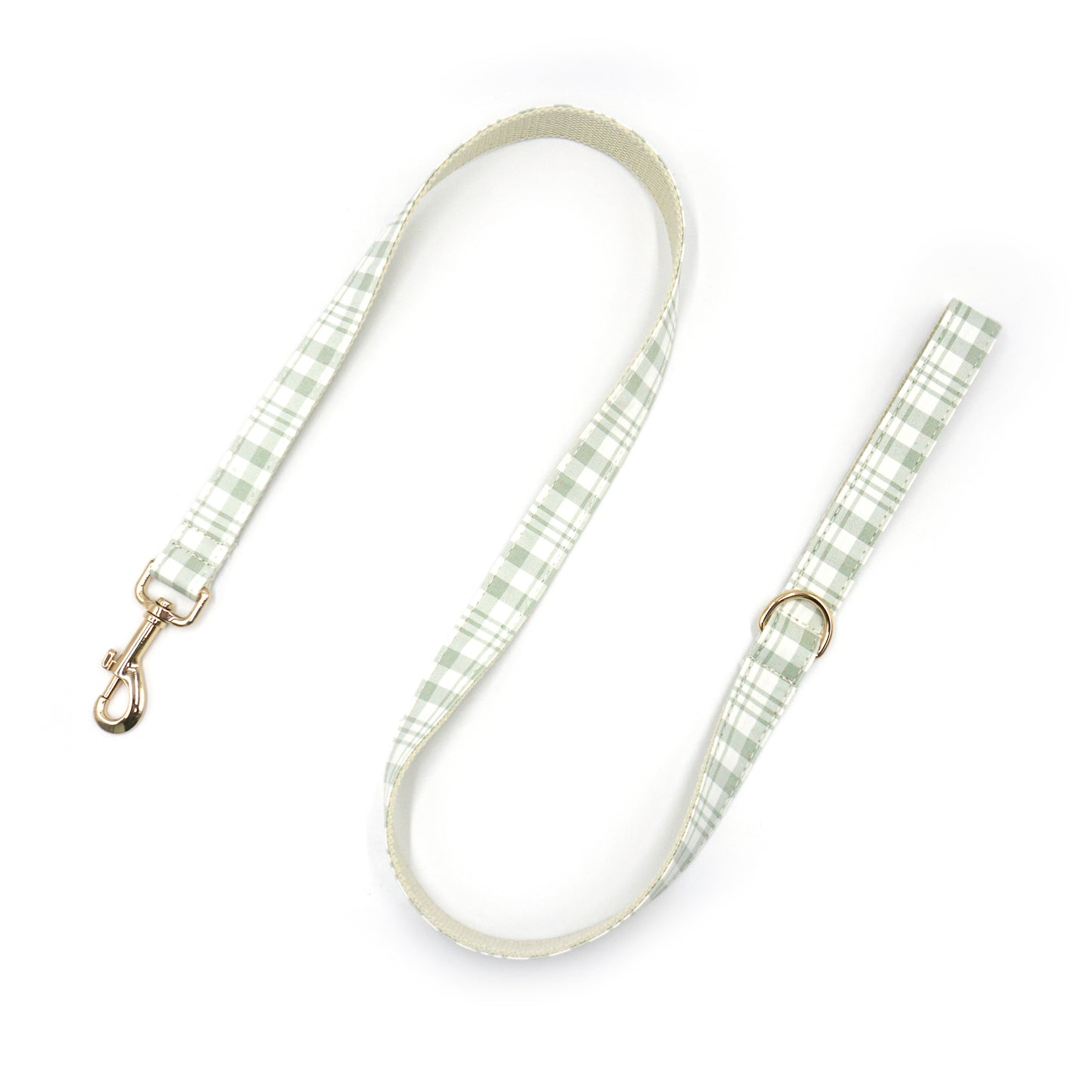 Customized Plaid Dog Collar - Engraved Pet Collar